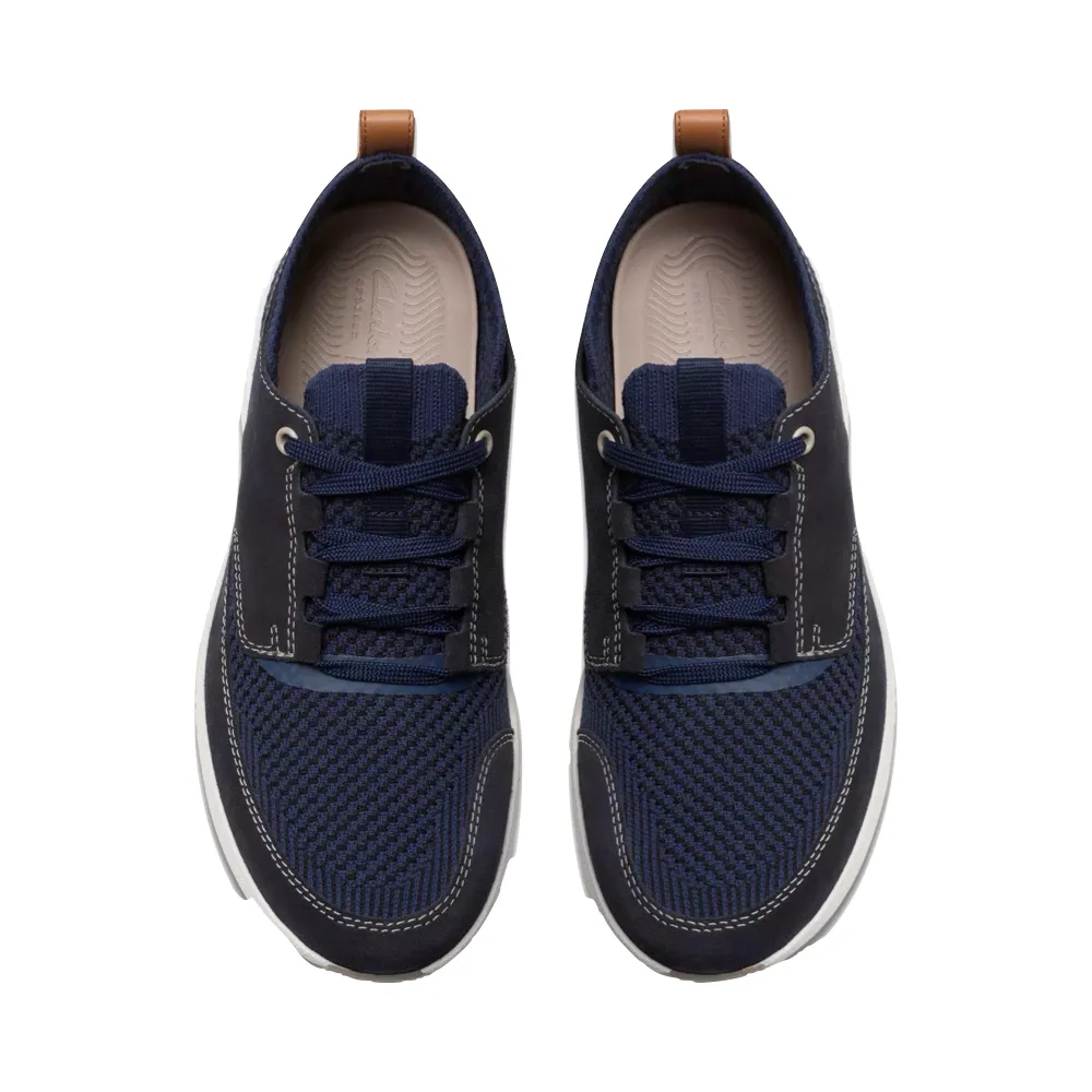 Clarks Herren Easeway Sport-Sneaker in Marine Kombination