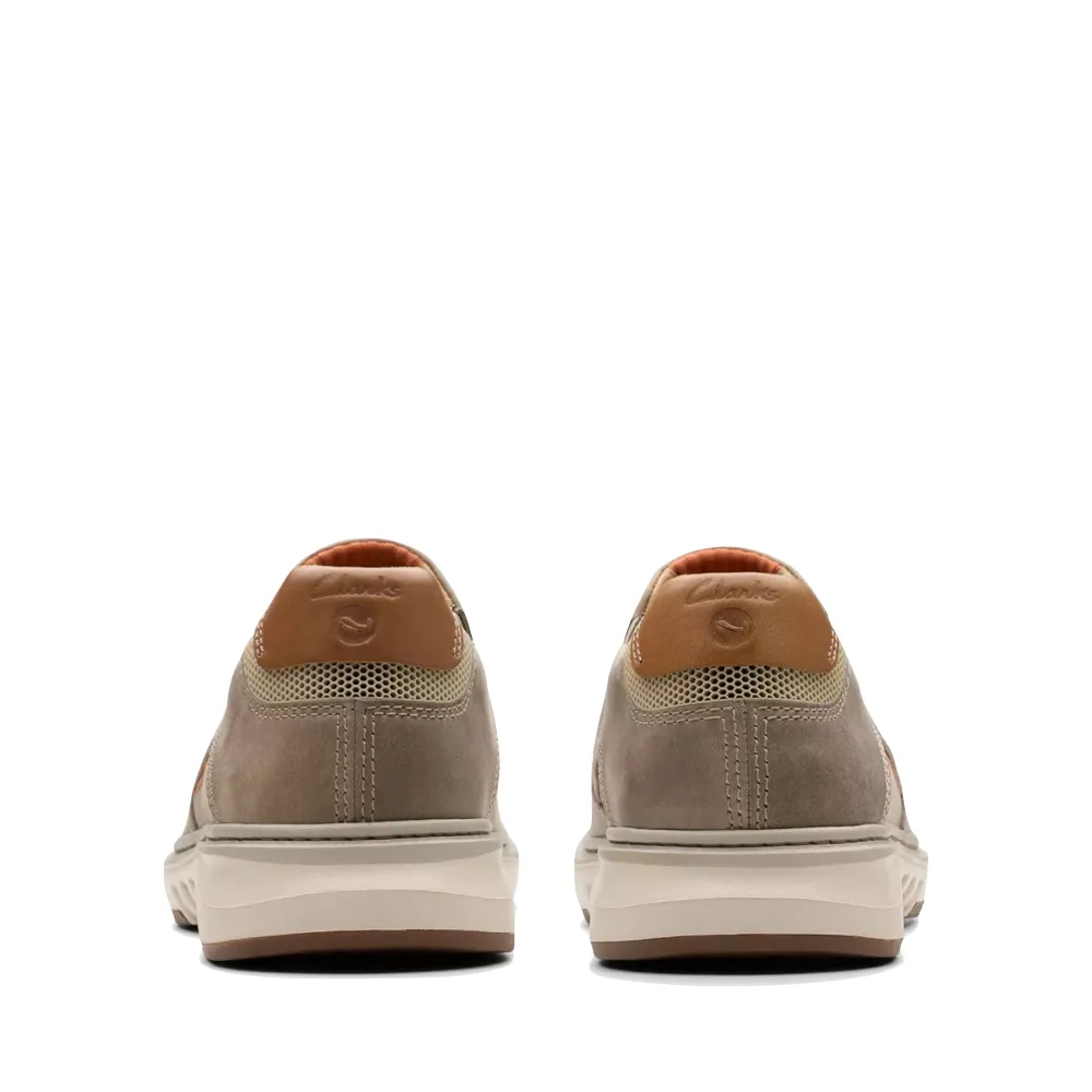 Clarks Herren Un Briley Step Slip-On in Hellgrau