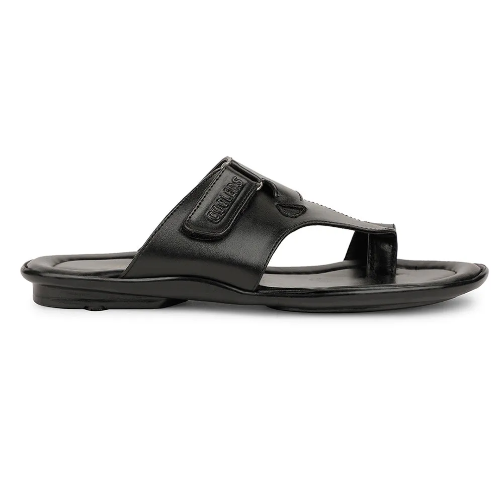 Liberty ORTIZ-30 Bequeme Schwarze Hausschuhe Für Herren