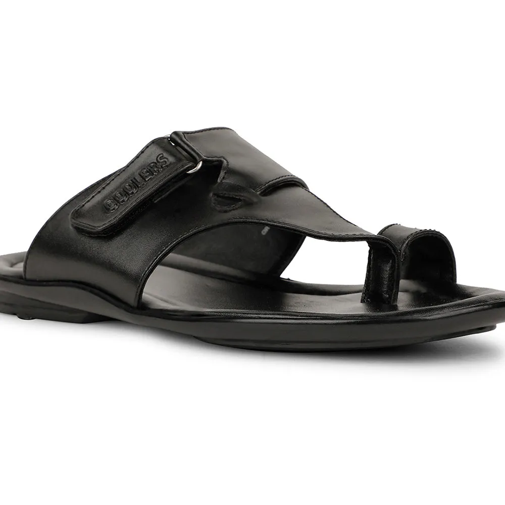 Liberty ORTIZ-30 Bequeme Schwarze Hausschuhe Für Herren