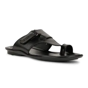 Liberty ORTIZ-30 Bequeme Schwarze Hausschuhe Für Herren