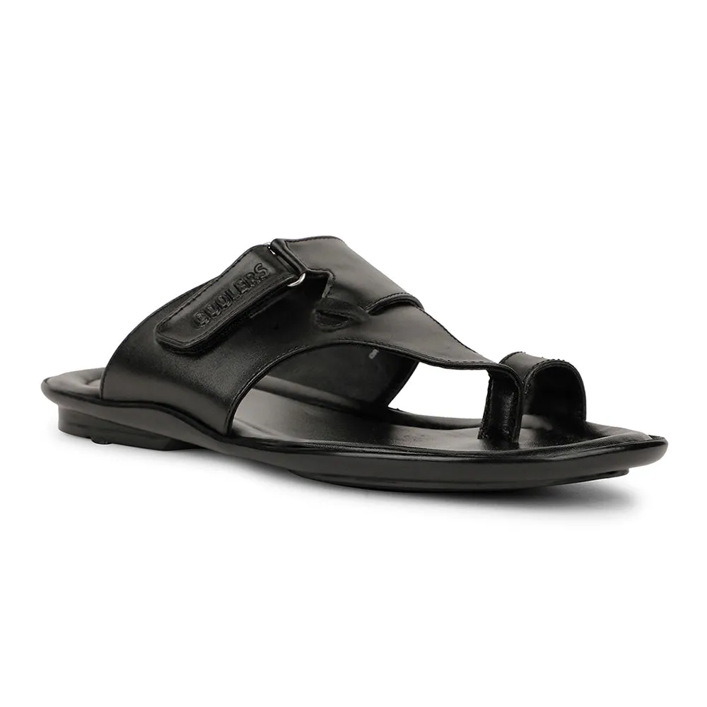 Liberty ORTIZ-30 Bequeme Schwarze Hausschuhe Für Herren