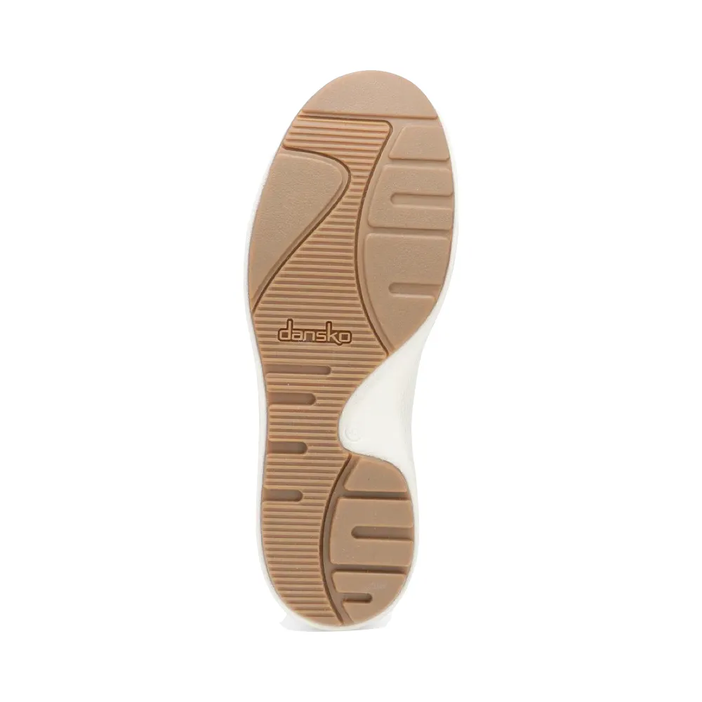 Dansko Herren Trevor Leder-Schnürsneaker in Beige