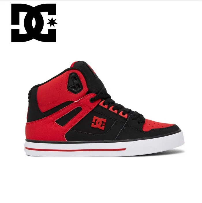 DC Pure High Top Schuhe Rot