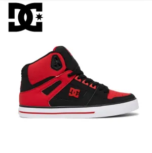 DC Pure High Top Schuhe Rot