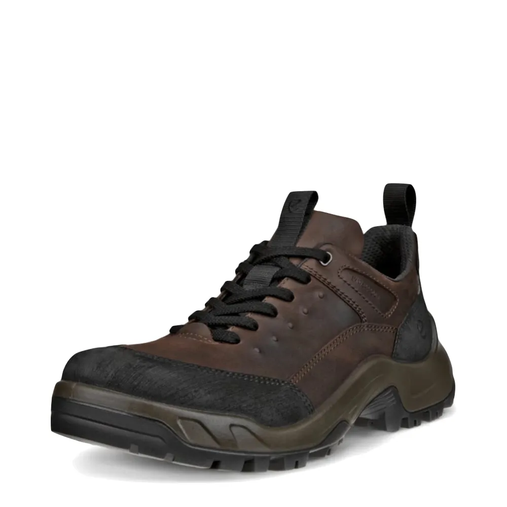 Ecco Herren Offroad wasserdichter Schuh in Schwarz/Mokka