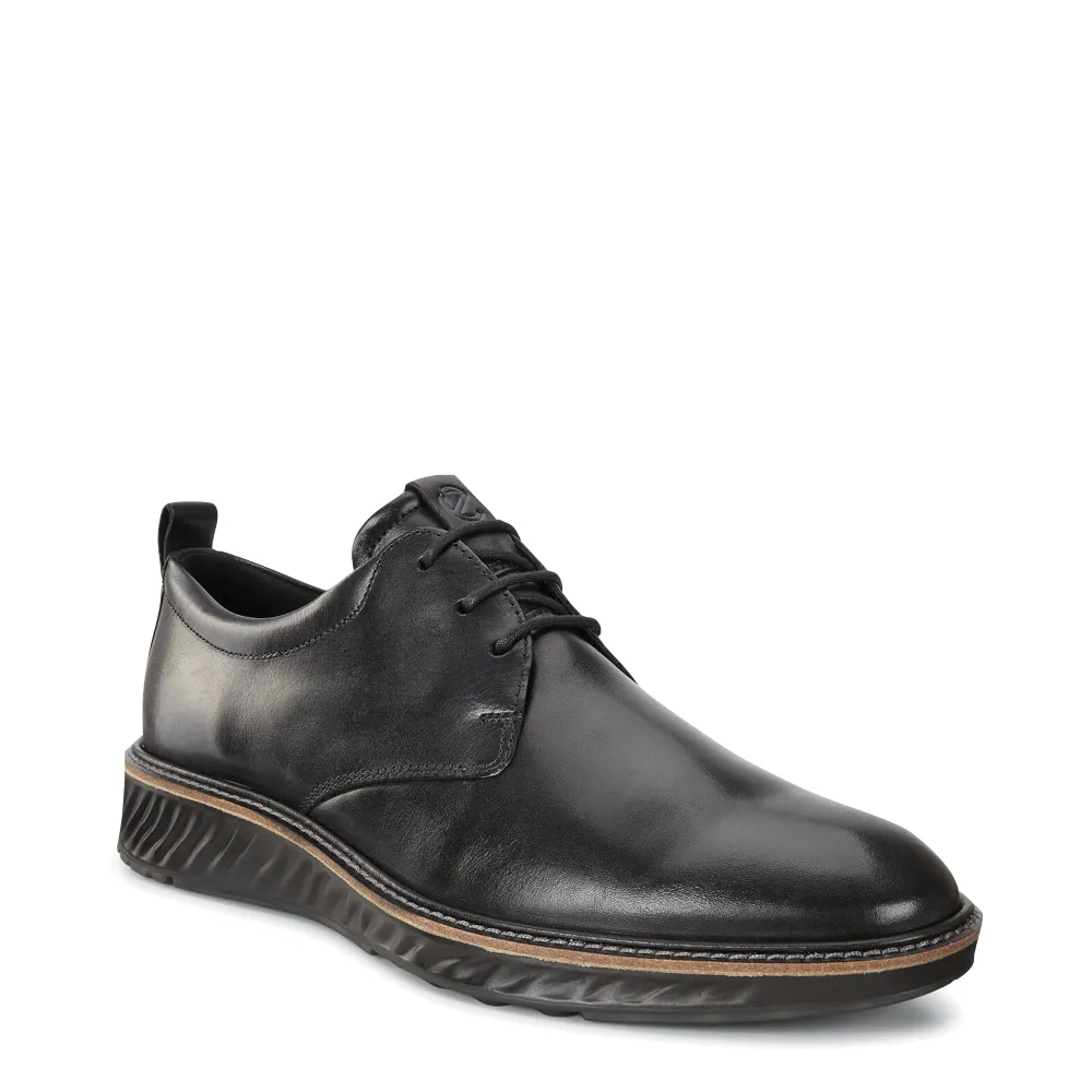 Ecco Herren ST. 1 Hybrid Schuh mit glatter Spitze in Schwarz
