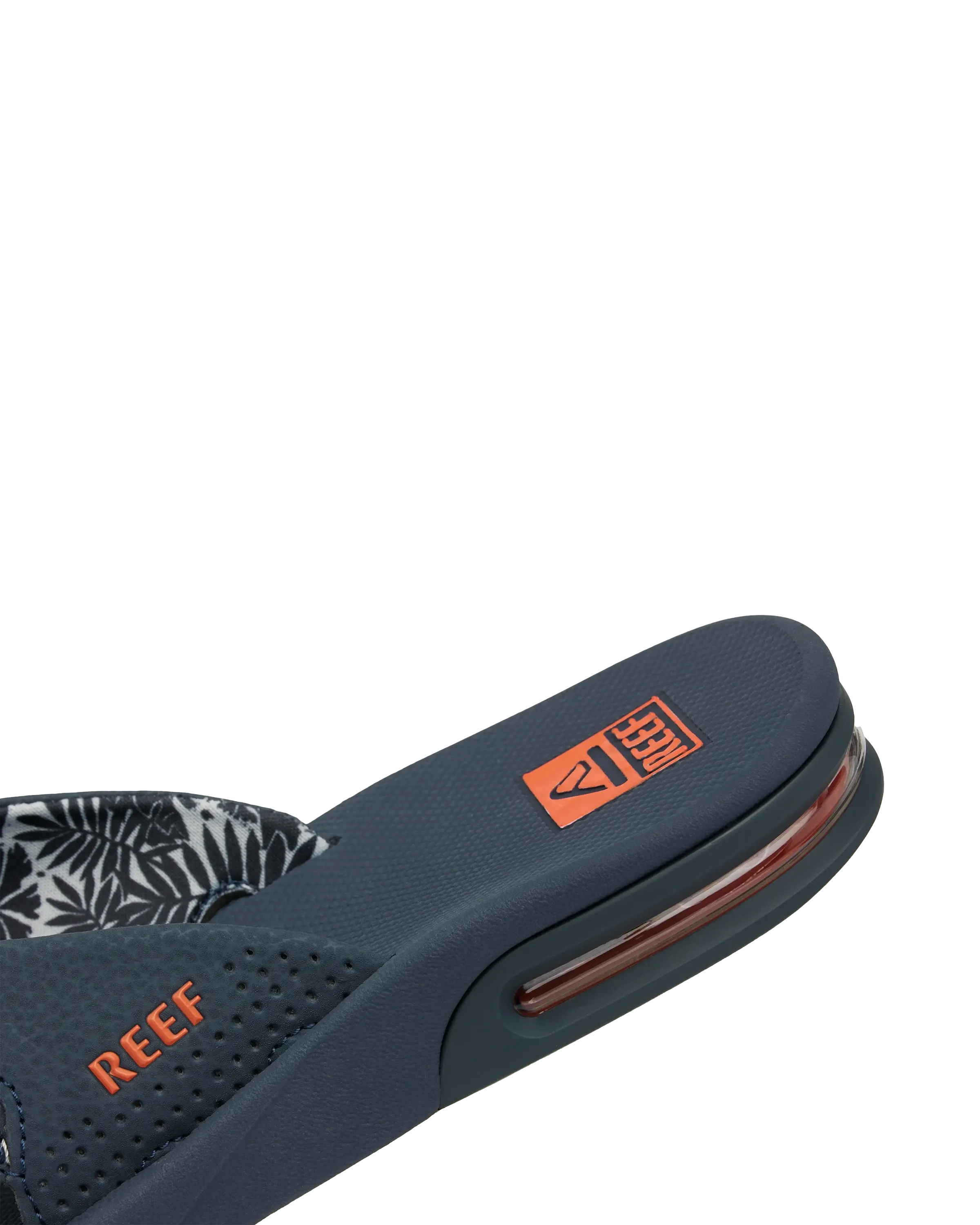 Fanning Flip-Flops in Marineblau & Orange