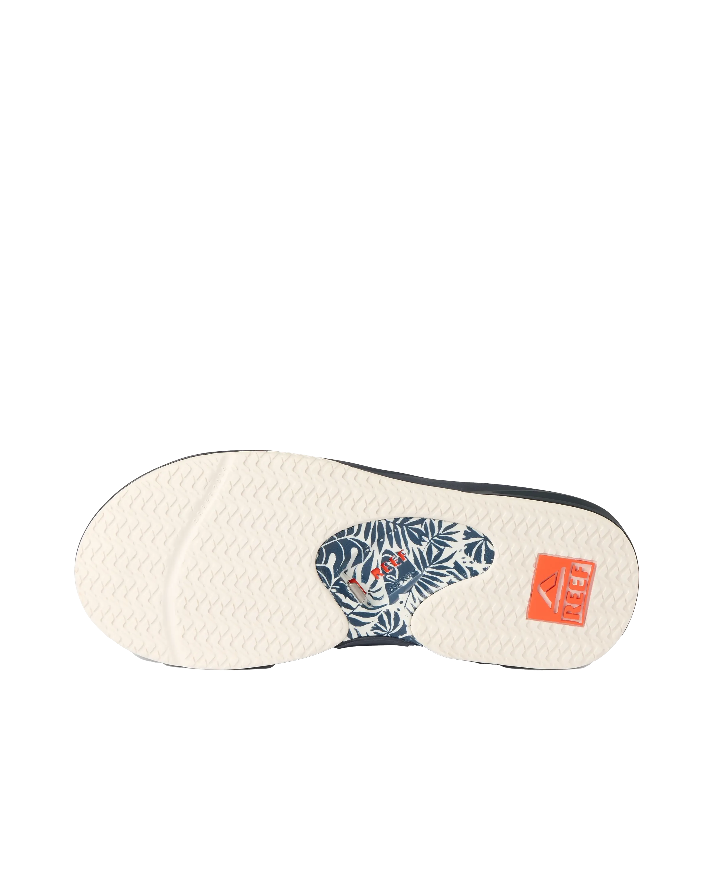 Fanning Flip-Flops in Marineblau & Orange