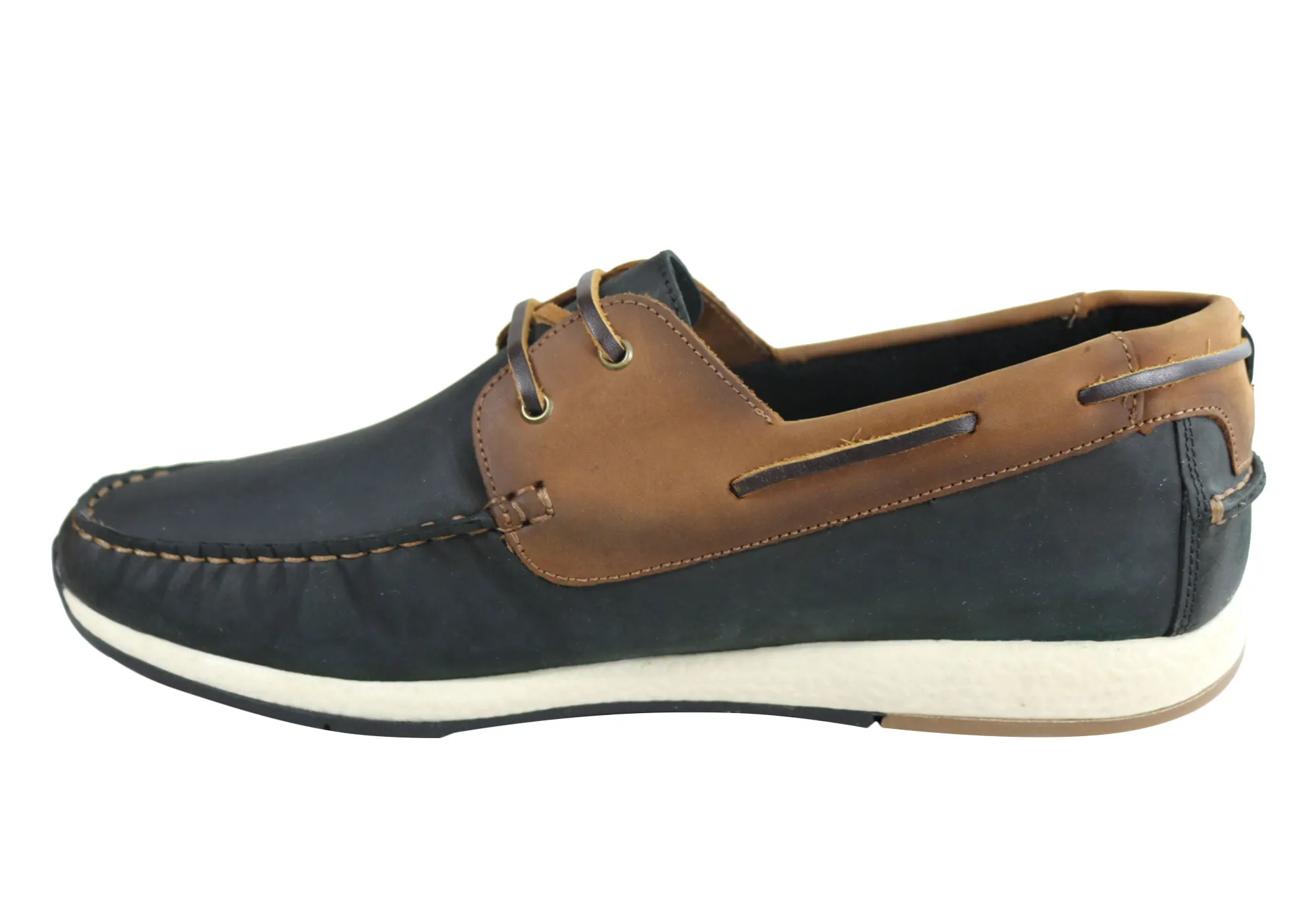 Ferricelli Nathan Herren Freizeit-Lederschuhe mit Schnürung Hergestellt in Brasilien Ferricelli Schuhe