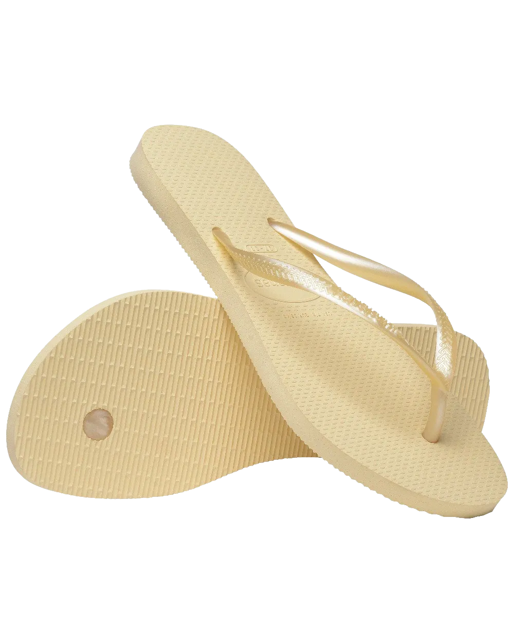 Havaianas Schuhe Slim Flip Flops in Buttercreme
