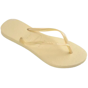 Havaianas Schuhe Slim Flip Flops in Buttercreme