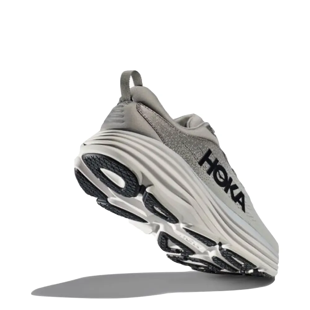 Hoka Herren Bondi 8 Laufschuh in Sharkskin/Harbor Mist