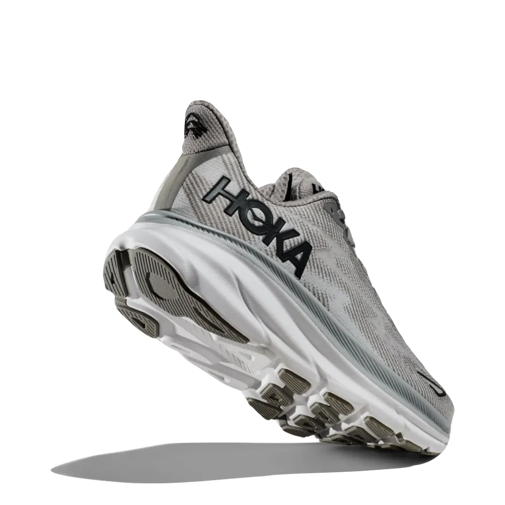 Hoka Herren Clifton 9 Sneaker in Hafennebel/Schwarz