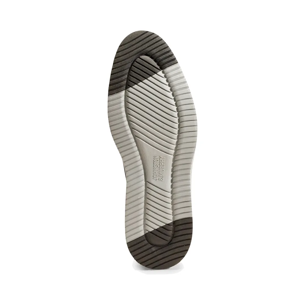 Johnston & Murphy Herren Upton Plain Toe Leder Schnür-Oxford in Schwarz