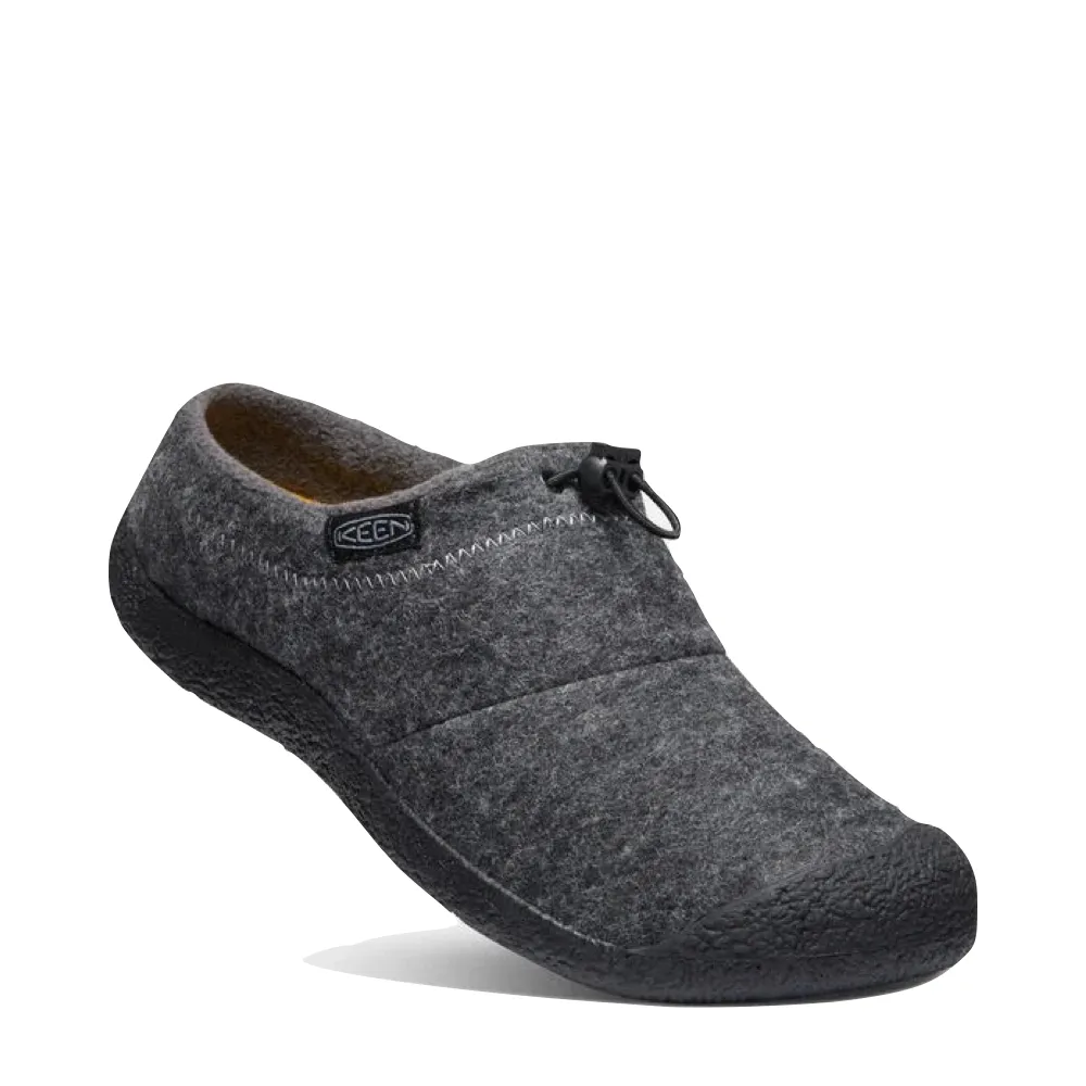 KEEN Herren Howser III Slide Pantoffel in Anthrazitgrau