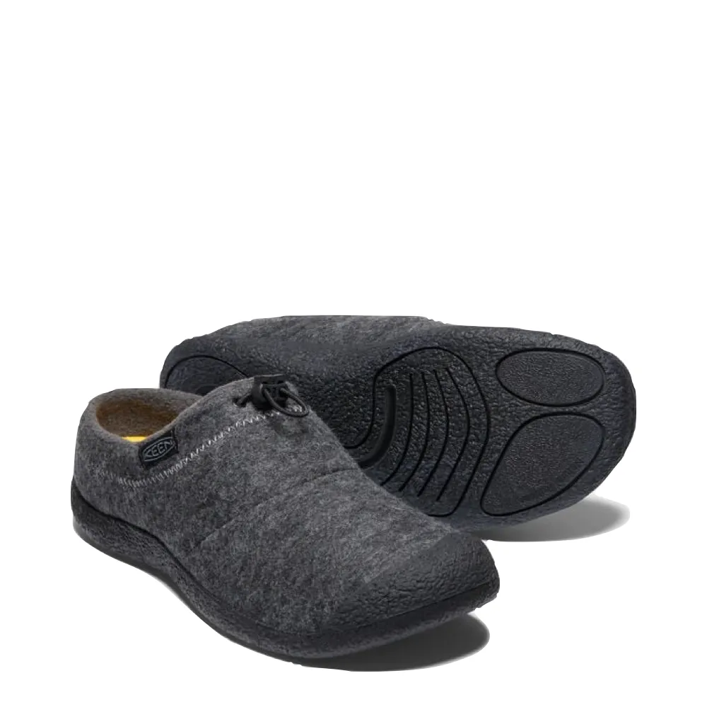 KEEN Herren Howser III Slide Pantoffel in Anthrazitgrau
