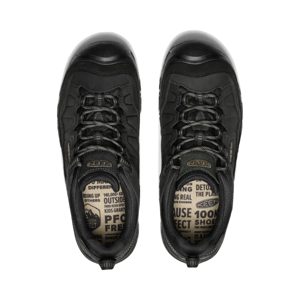 KEEN Herren Targhee IV wasserdichter Wanderschuh in Triple Schwarz