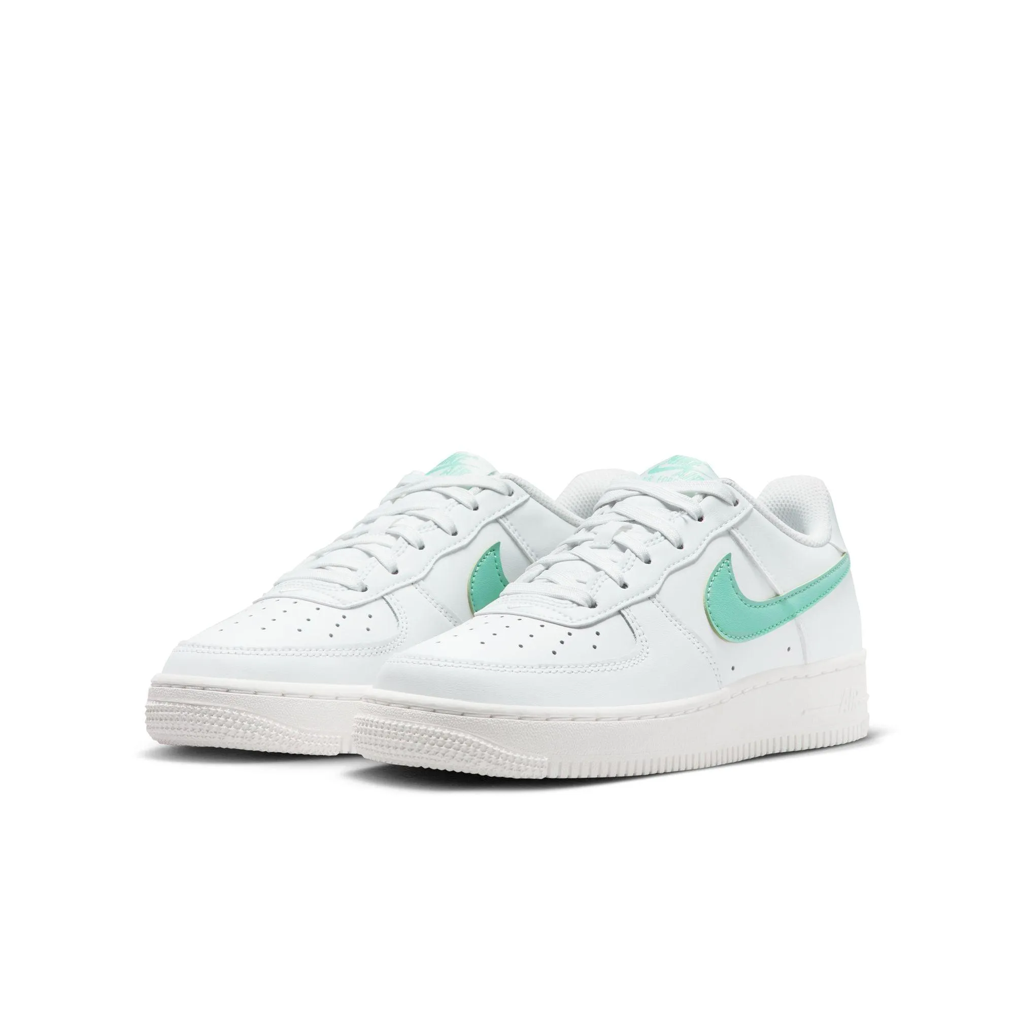 Kids Air Force 1 'Weißer Smaragdaufstieg'