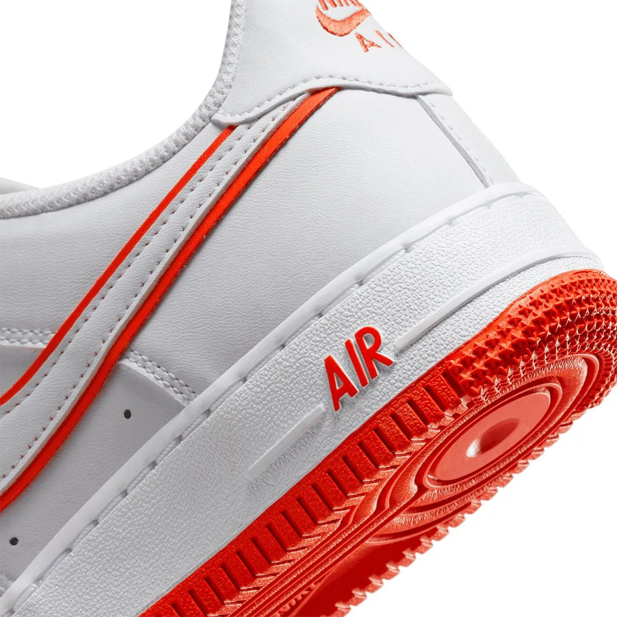 Kid's Air Force 1 'Weiß Picante Rot'