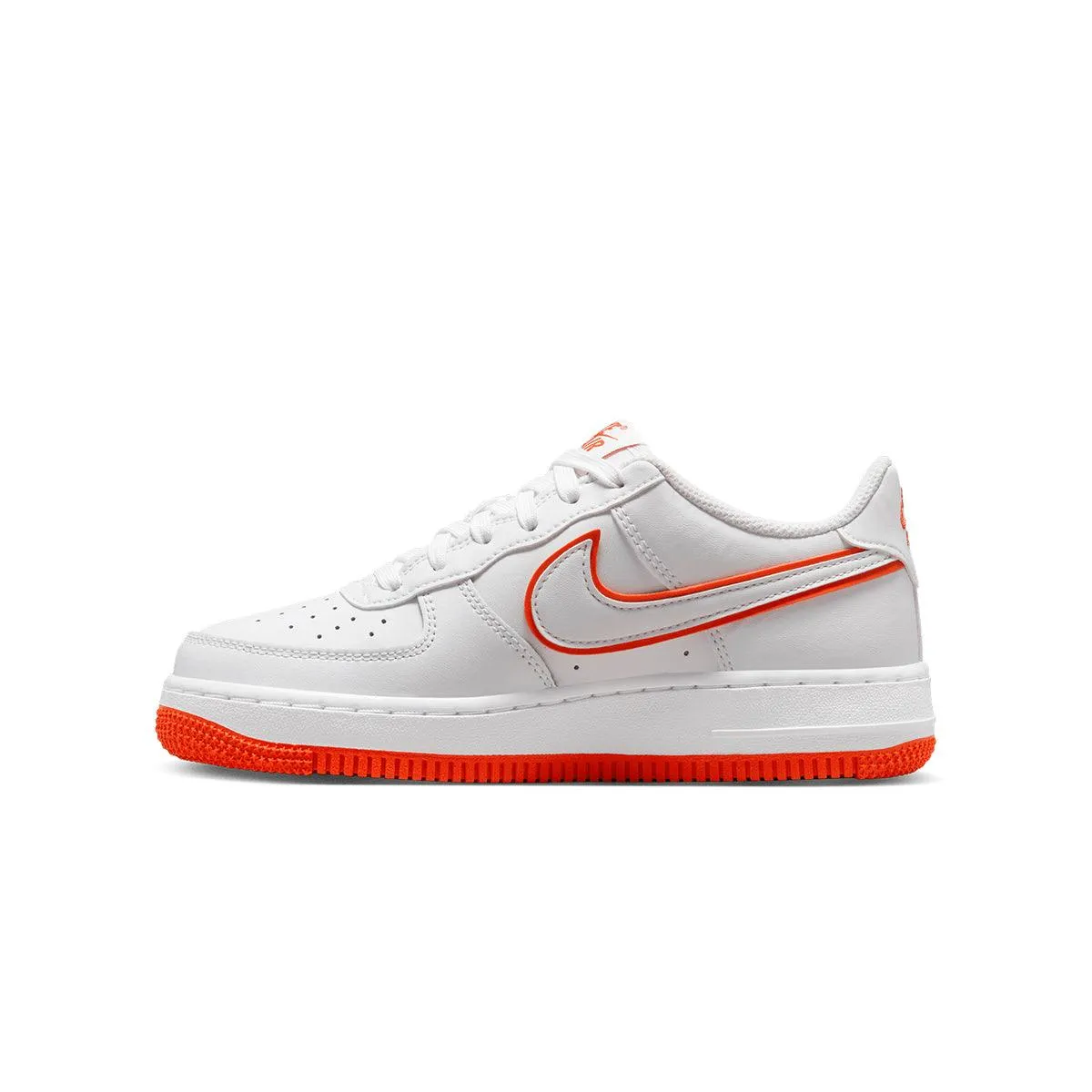 Kid's Air Force 1 'Weiß Picante Rot'