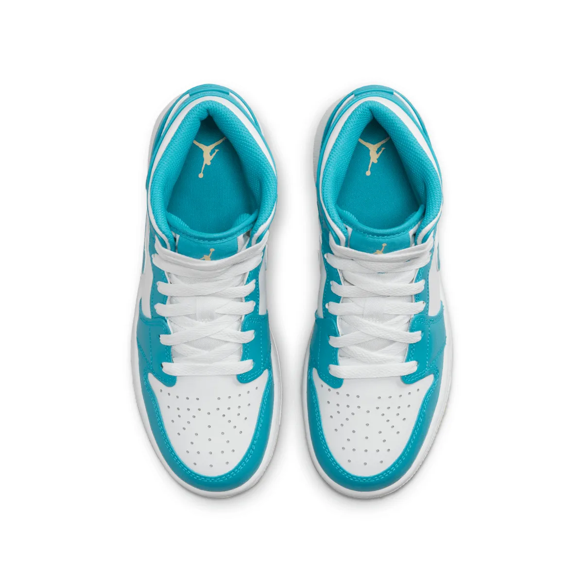 Kids Air Jordan 1 Mid 'Aquatone'