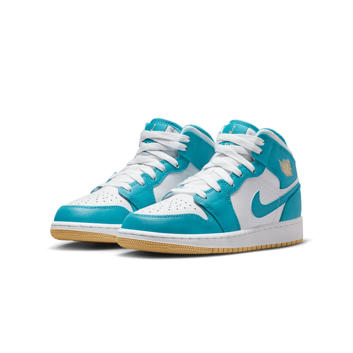 Kids Air Jordan 1 Mid 'Aquatone'