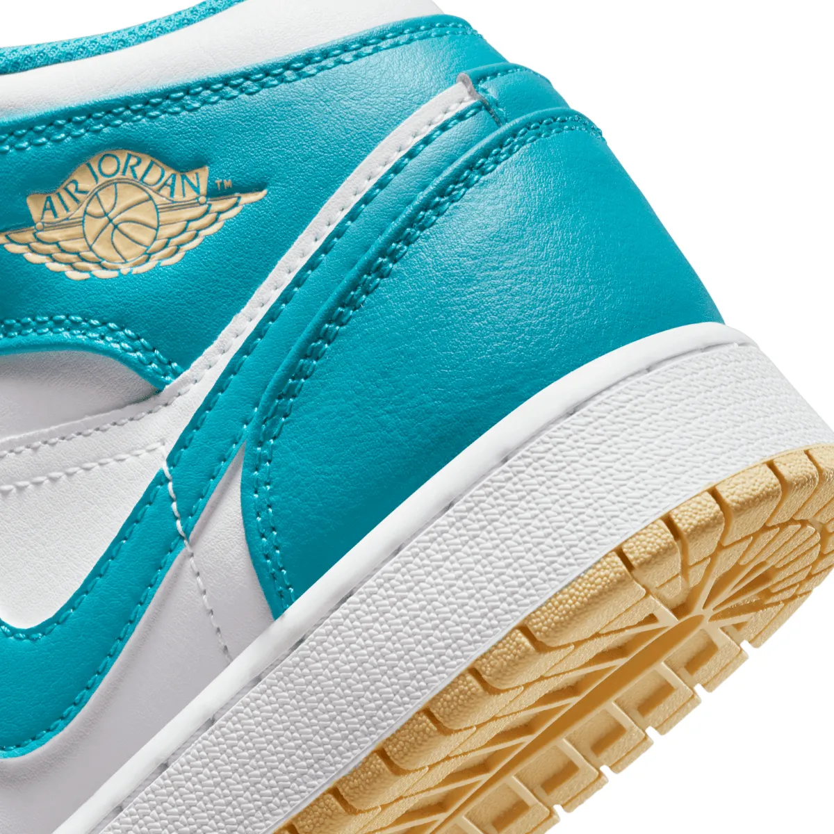 Kids Air Jordan 1 Mid 'Aquatone'