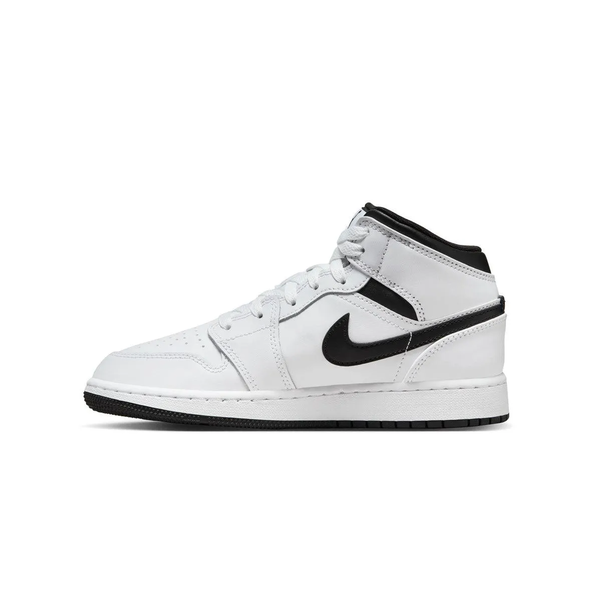 Kids Air Jordan 1 Mid 'Weiß'