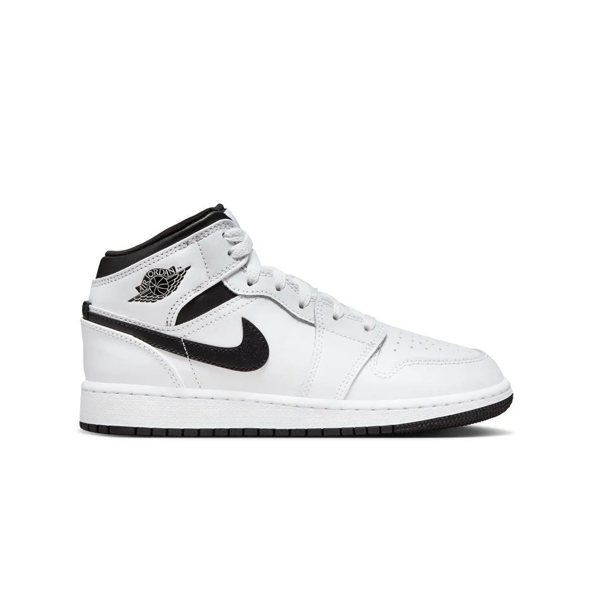 Kids Air Jordan 1 Mid 'Weiß'