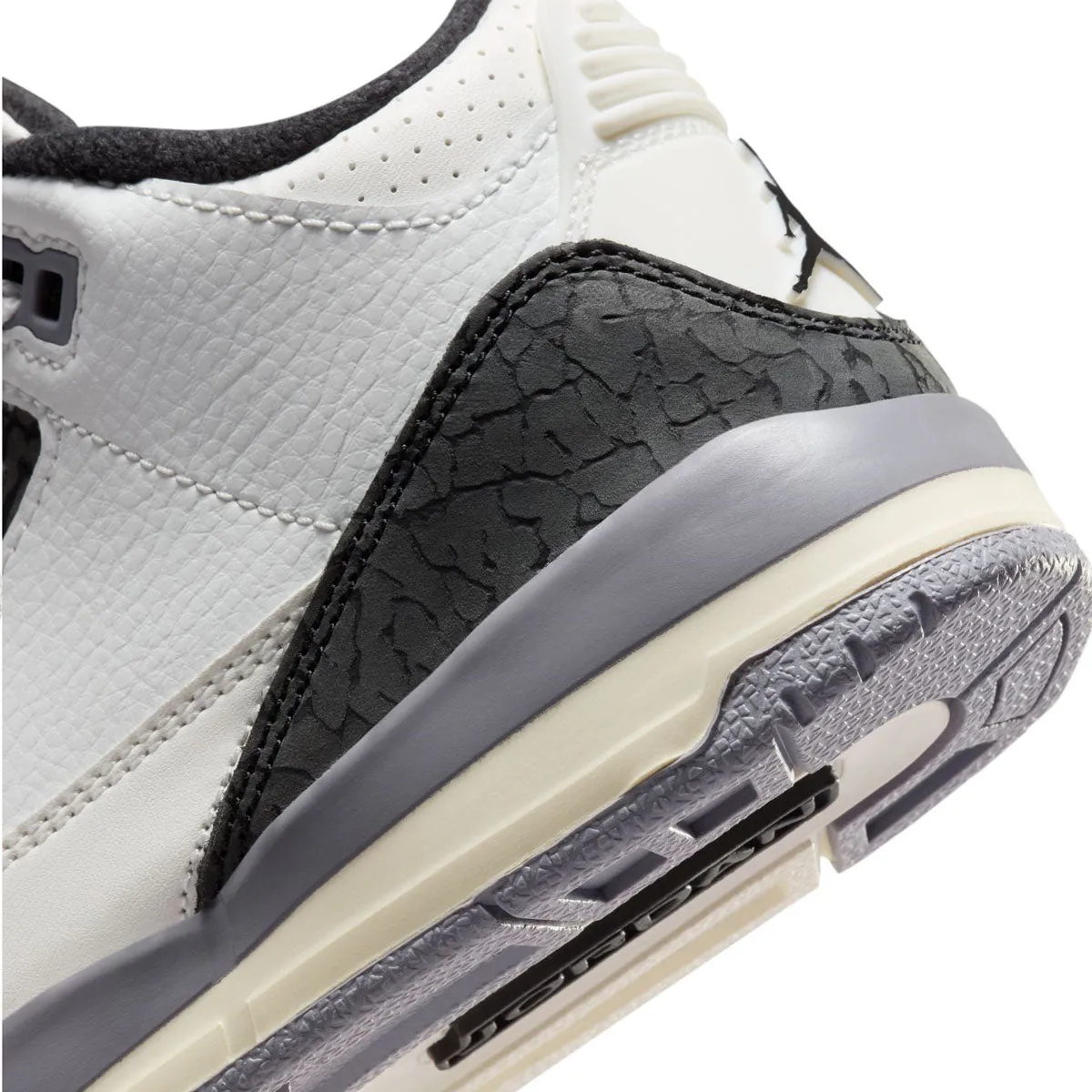 Kids Air Jordan 3 Retro 'Zementgrau'