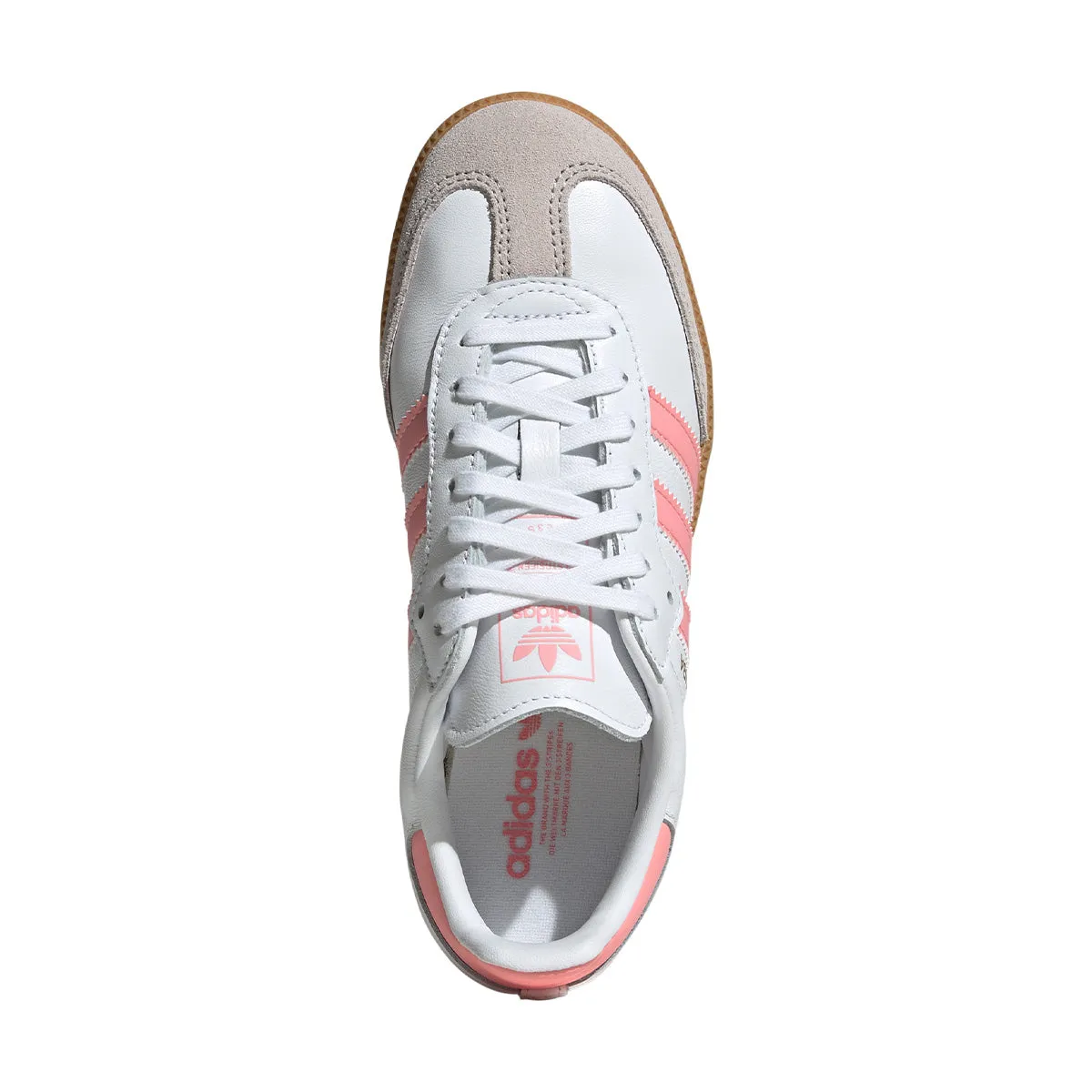 Kids Samba OG 'Weiß Halb Pink Glitzer'