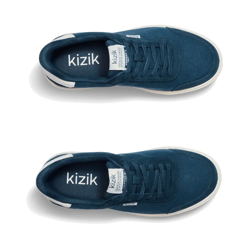 Kizik Damen Prague 2 Slip-On Sneaker in Reflecting Pond Navy