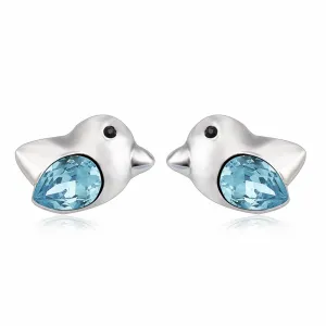 Krystal Couture Schmuck Birdy Ohrringe | Blau