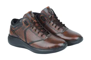 Herren Leder Freizeitschuhe 38016