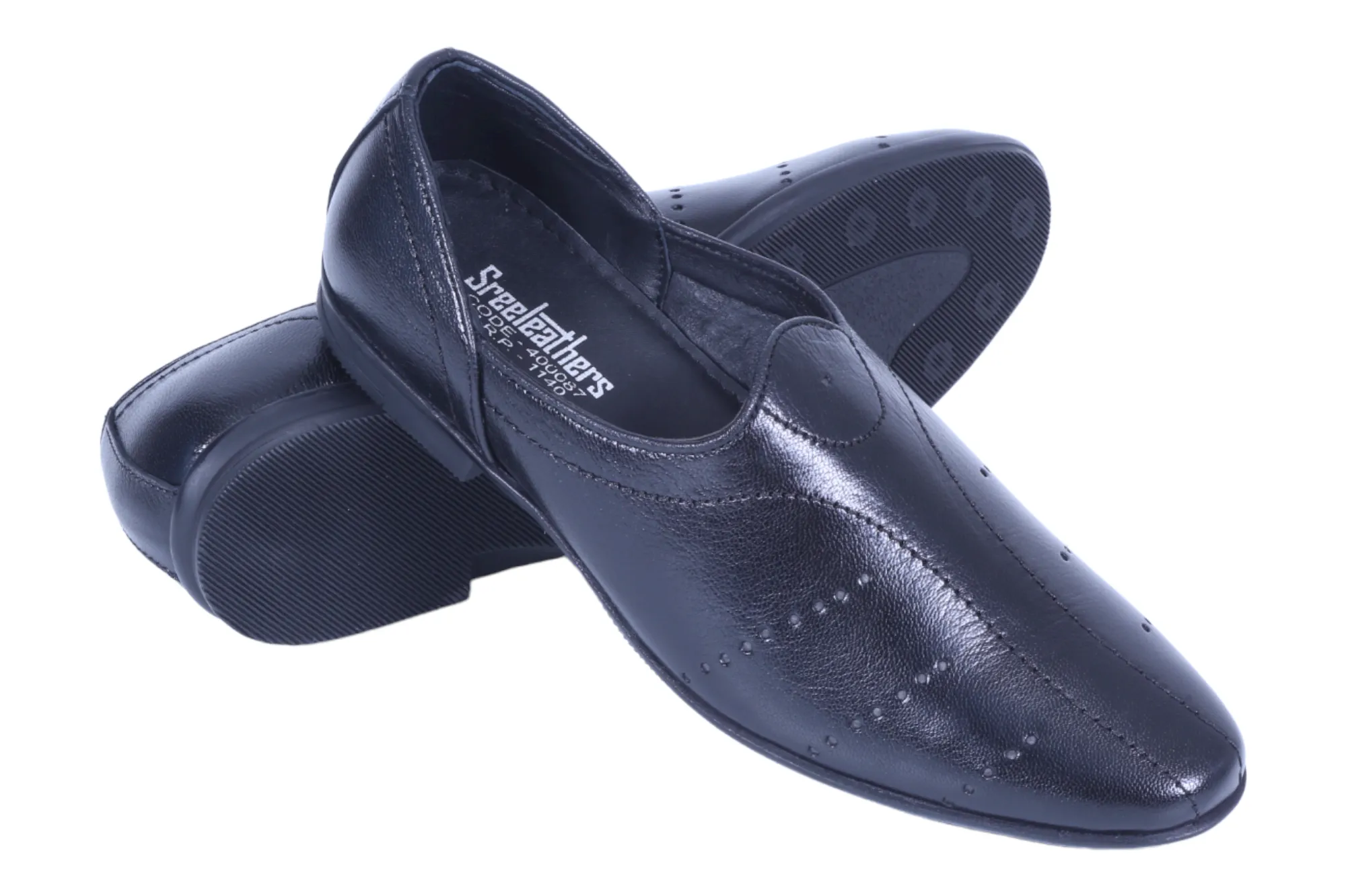 HERREN LEDER FREIZEITSCHUH 400087