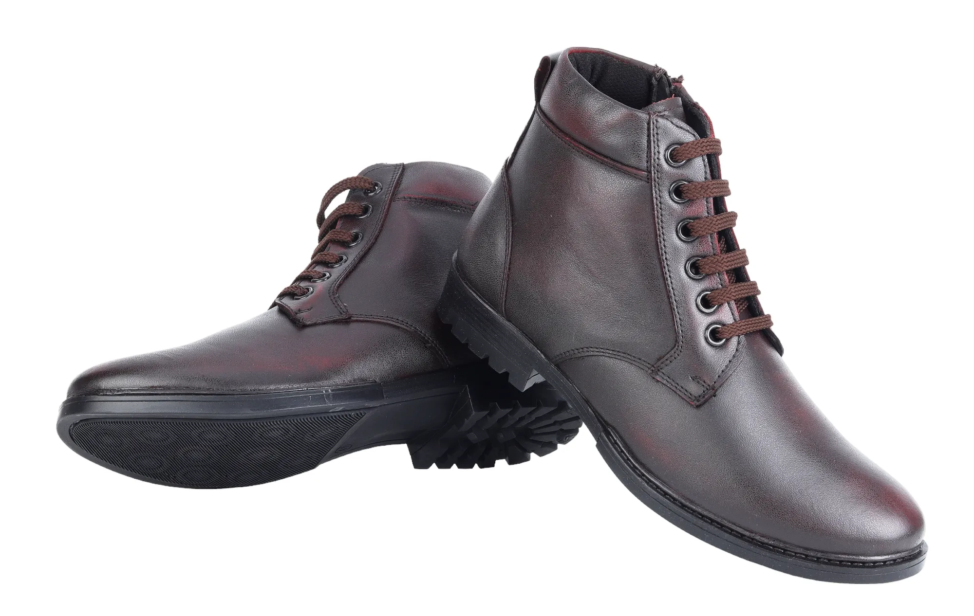 Herren Leder Semi-formale Stiefelschuhe 996356