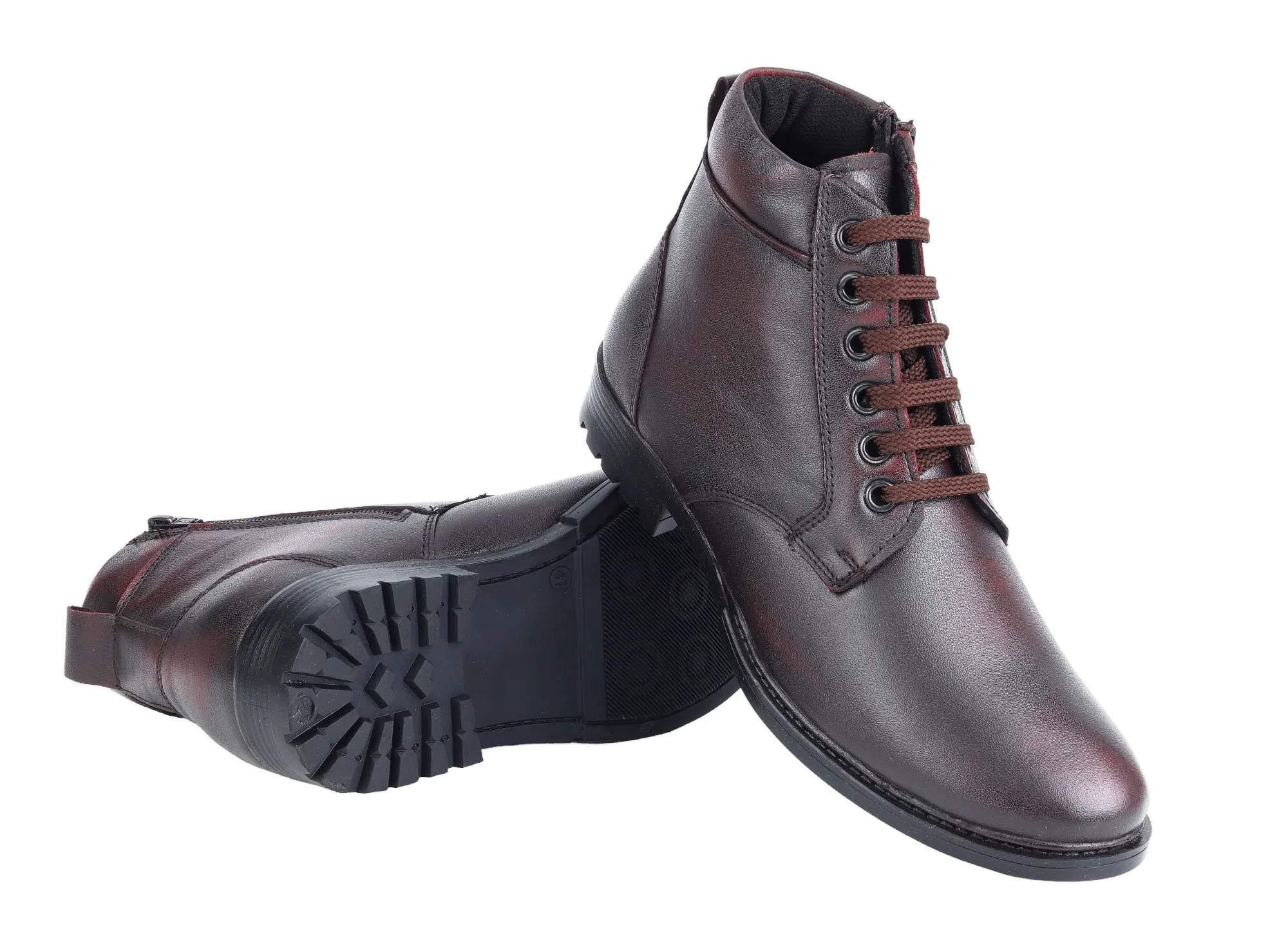 Herren Leder Semi-formale Stiefelschuhe 996356