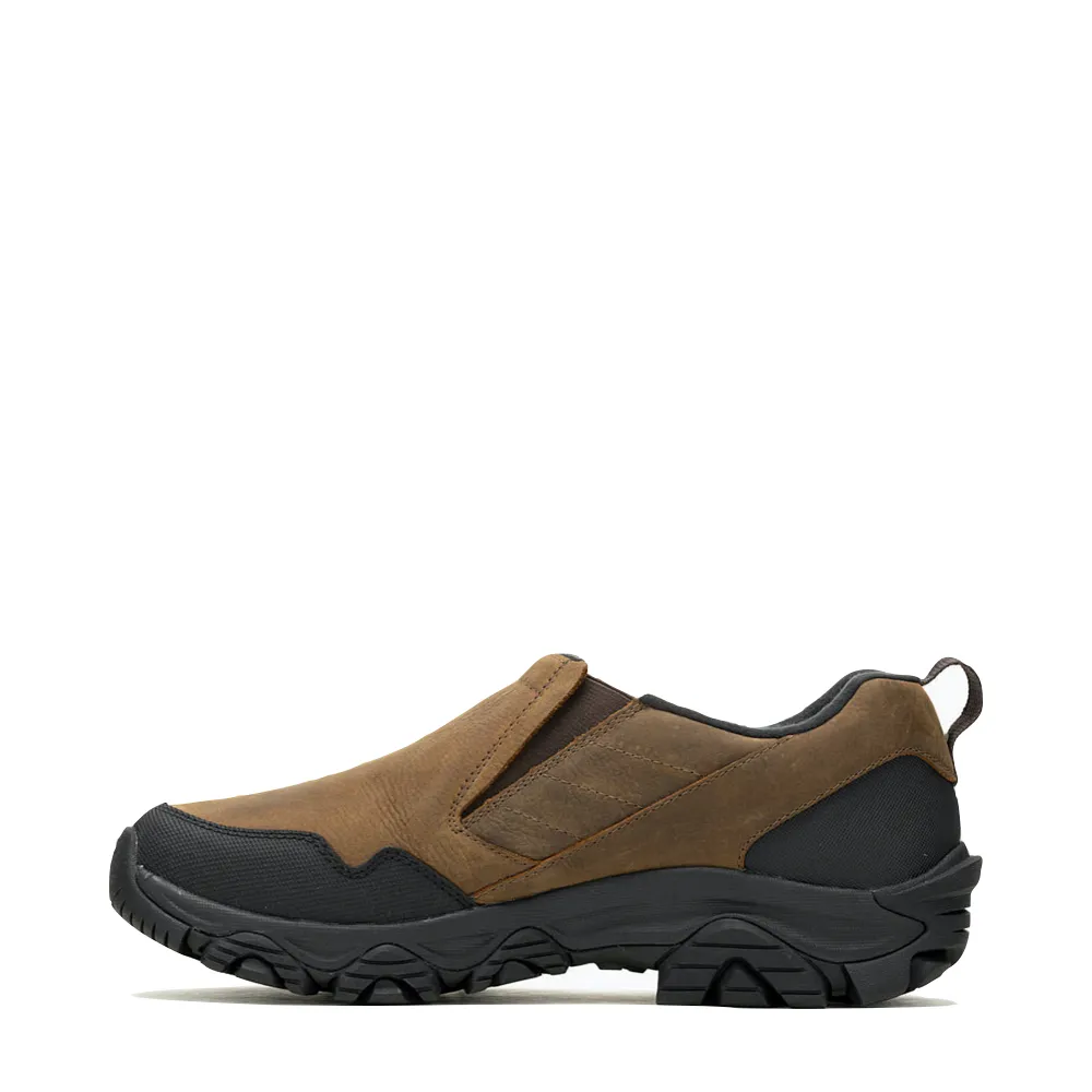 Merrell Herren ColdPack 3 Thermo Moc Wasserdichte Schlupfschuhe in Erdbraun