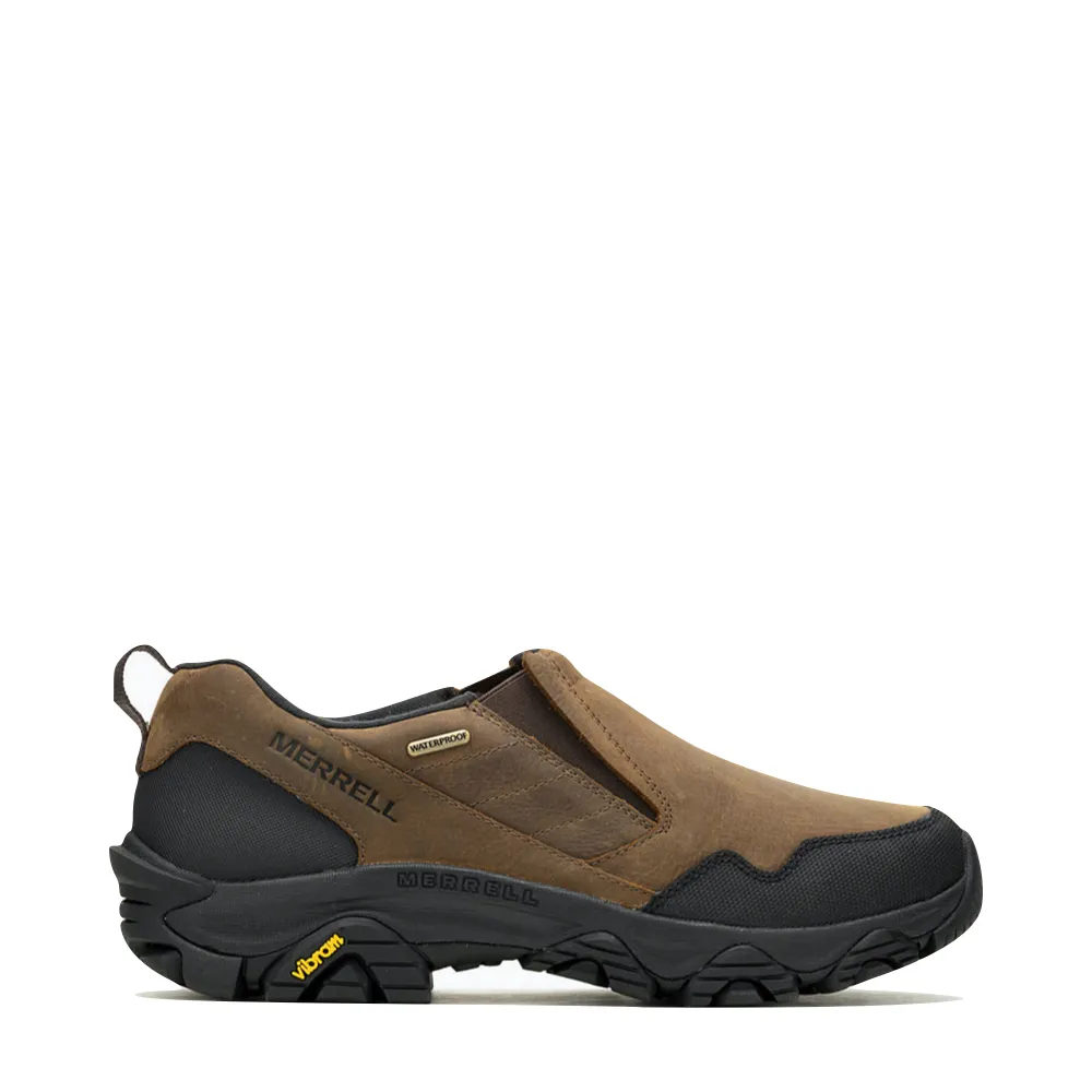 Merrell Herren ColdPack 3 Thermo Moc Wasserdichte Schlupfschuhe in Erdbraun