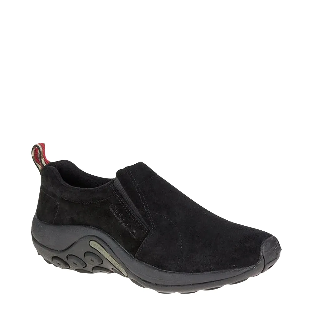 Merrell Herren Jungle Moc Pigskin Nubuck Schlüpfer in Mitternachtsschwarz