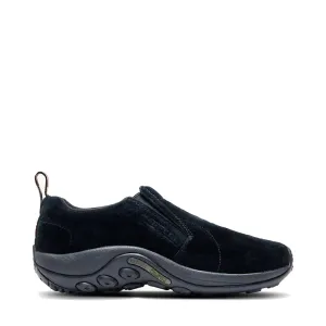 Merrell Herren Jungle Moc Pigskin Nubuck Schlüpfer in Mitternachtsschwarz