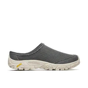Merrell Herren Moab 2 Slide Canvas 1TRL Clog in Alloy