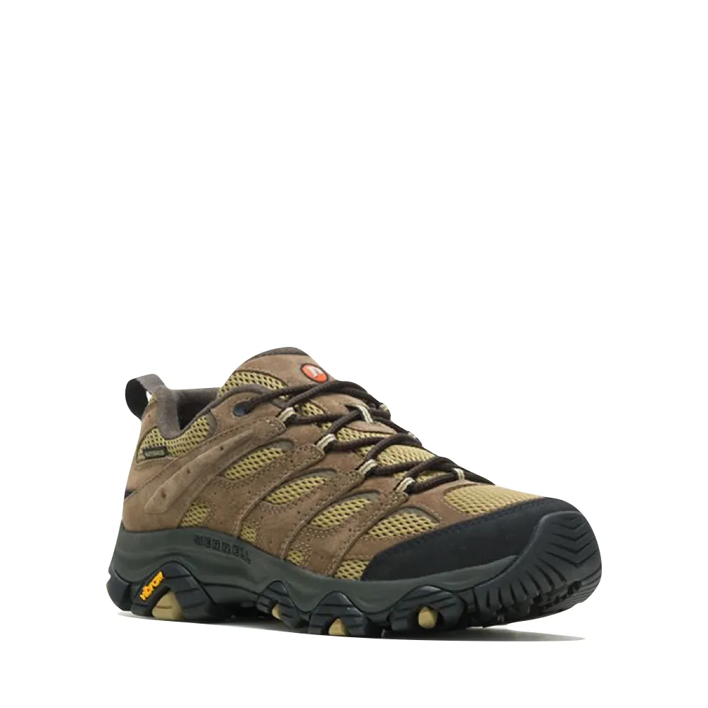 Merrell Herren Moab 3 Wasserdichter Wanderer in Olive/Gummi
