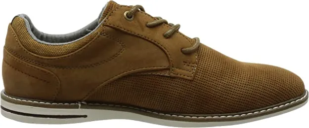 Mustang Oxford Cognac Schuhe Braun