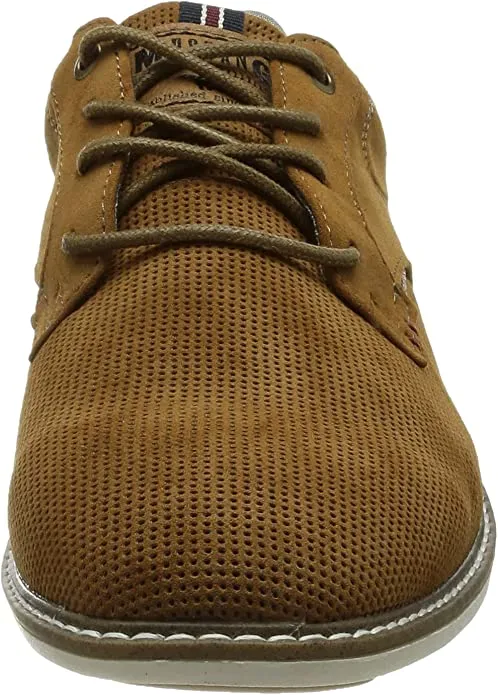 Mustang Oxford Cognac Schuhe Braun