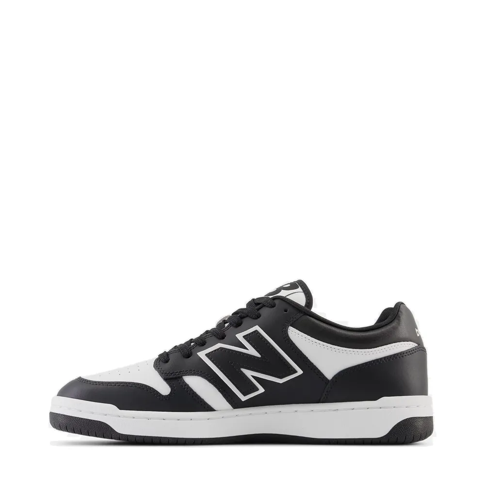 New Balance Herren 480 Sneaker in Weiß mit Schwarz