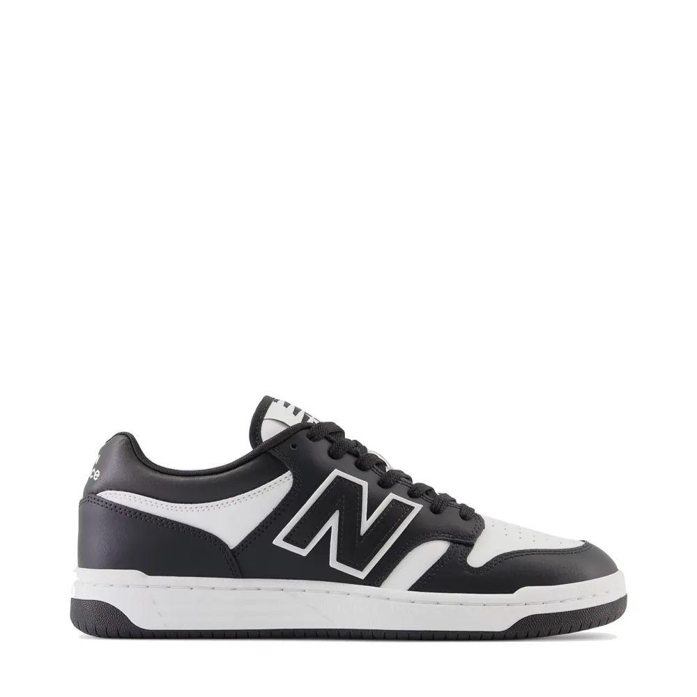 New Balance Herren 480 Sneaker in Weiß mit Schwarz