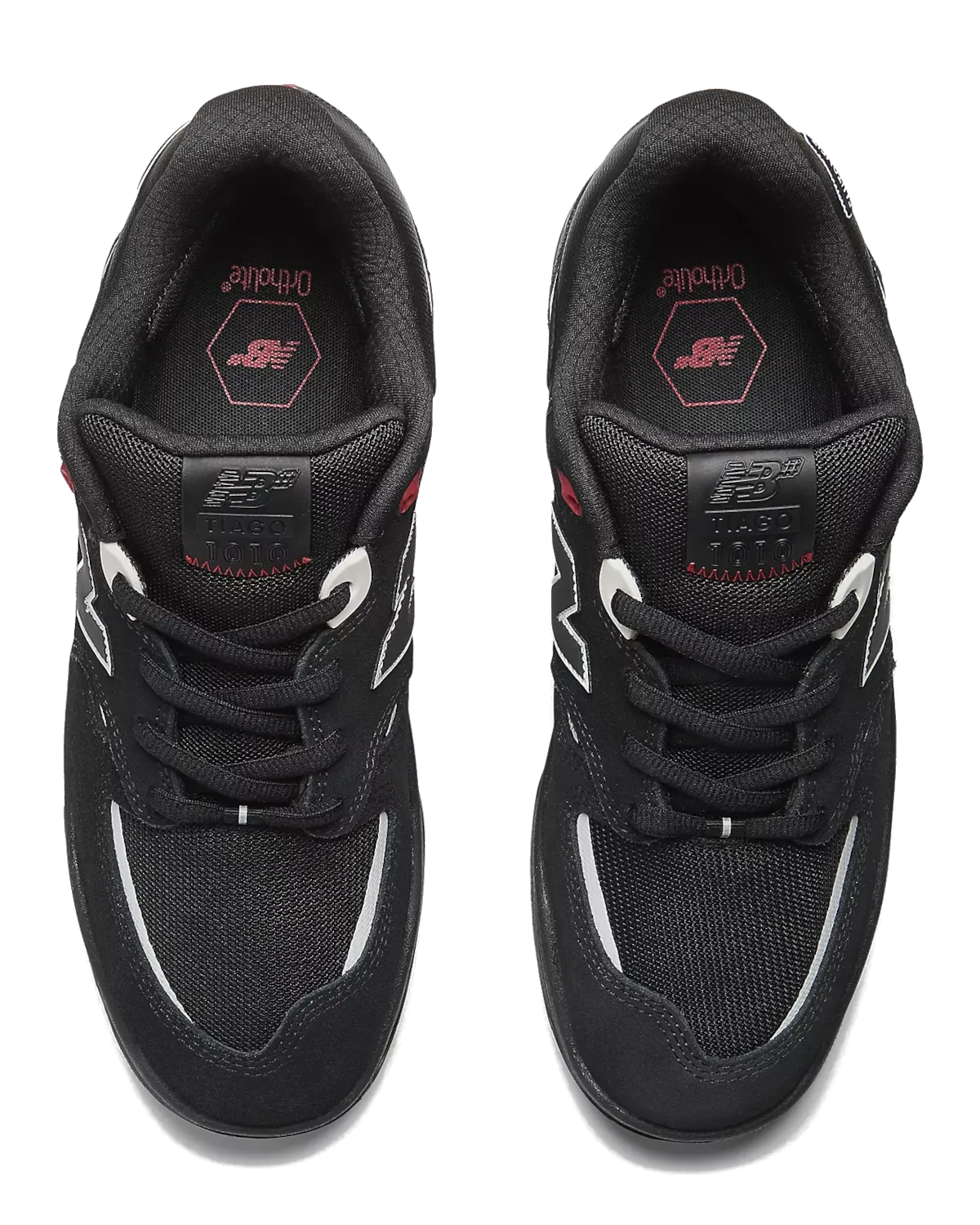 New Balance Sneakers Tiago Lemos 1010 Signatur-Schuhe in Schwarz & Gummi