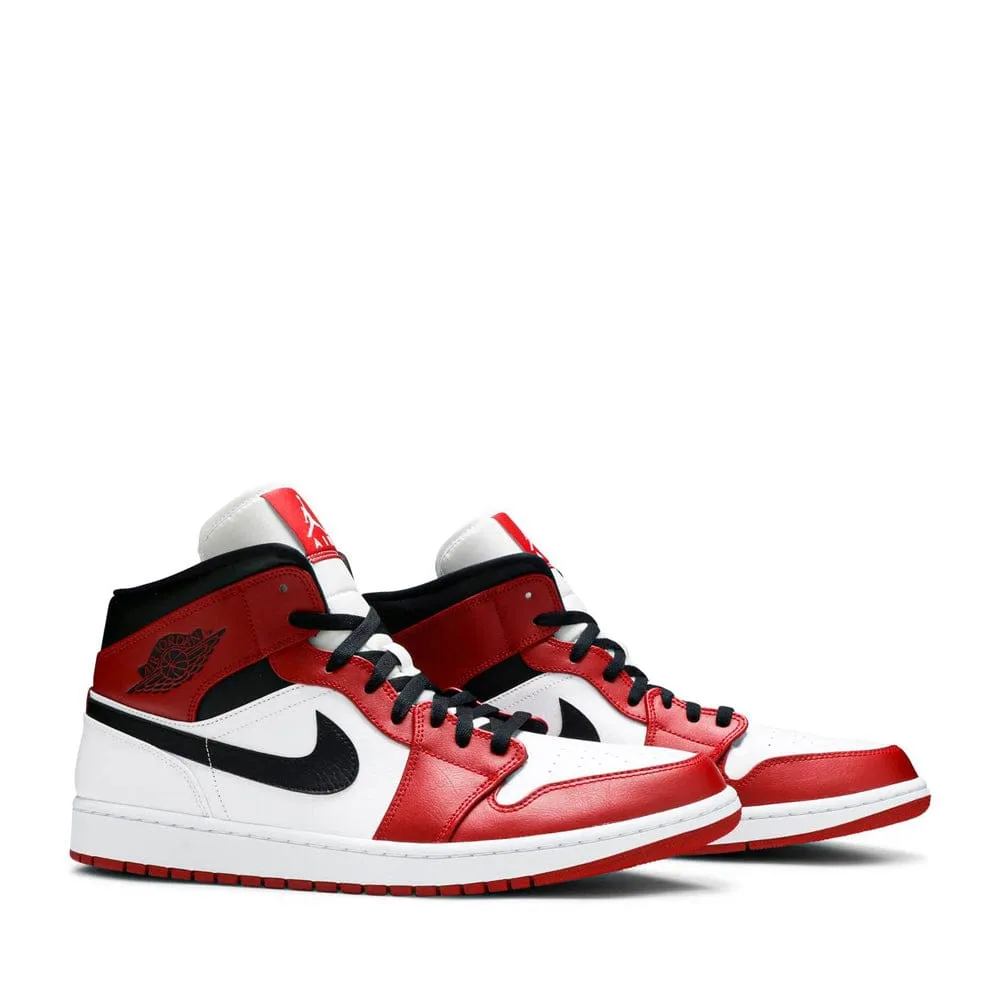 NIKE AIR JORDAN1 MID CHICAGO WEIßE FERSE (NEU)
